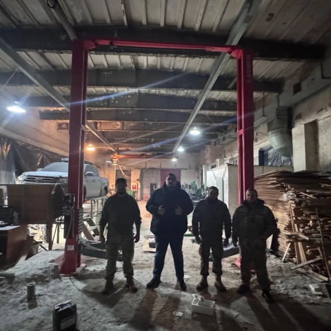 Ще більше фото Підйомник автомобільний 2-х стійковий для потреб військової частини А5142