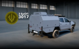 Дивитись фото Мобільна ремонтна майстерня Locker для 3-ої бригади оперативного призначення НГУ "Спартан"