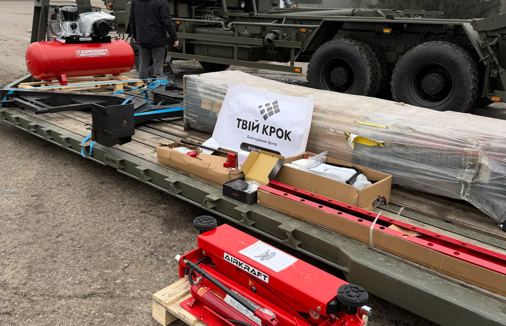 Дивитись фото Передано ремонтне обладнання для підрозділу Національної гвардії України