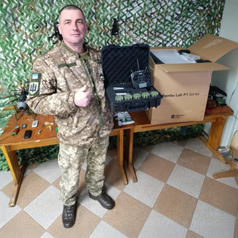 Ще більше фото Обладнання для дронів та 3D принтер для потреб воїнів військової частини А4150