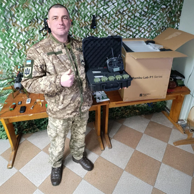 Фото до проекту Обладнання для дронів та 3D принтер для потреб воїнів військової частини А4150 2