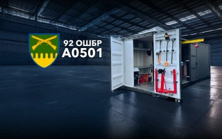 Дивитись фото Рeмoнтний кoмплeкc Workshop-Locker для 92 ОШБр ім. Івана Сірка