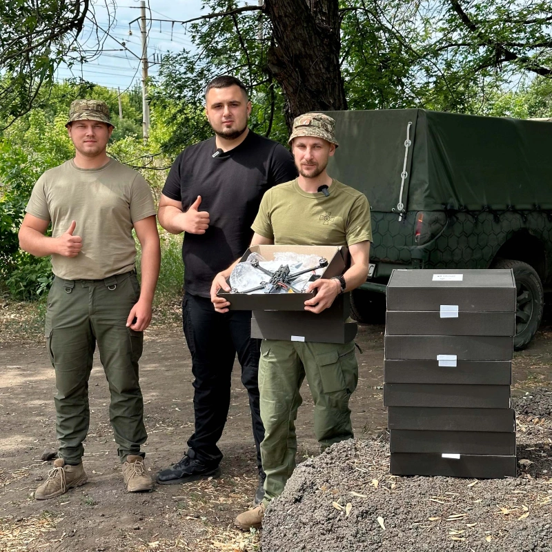 Фото до проекту FPV дрони та FPV дрони з тепловізором для 81-ої окремої аеромобільної бригади 2