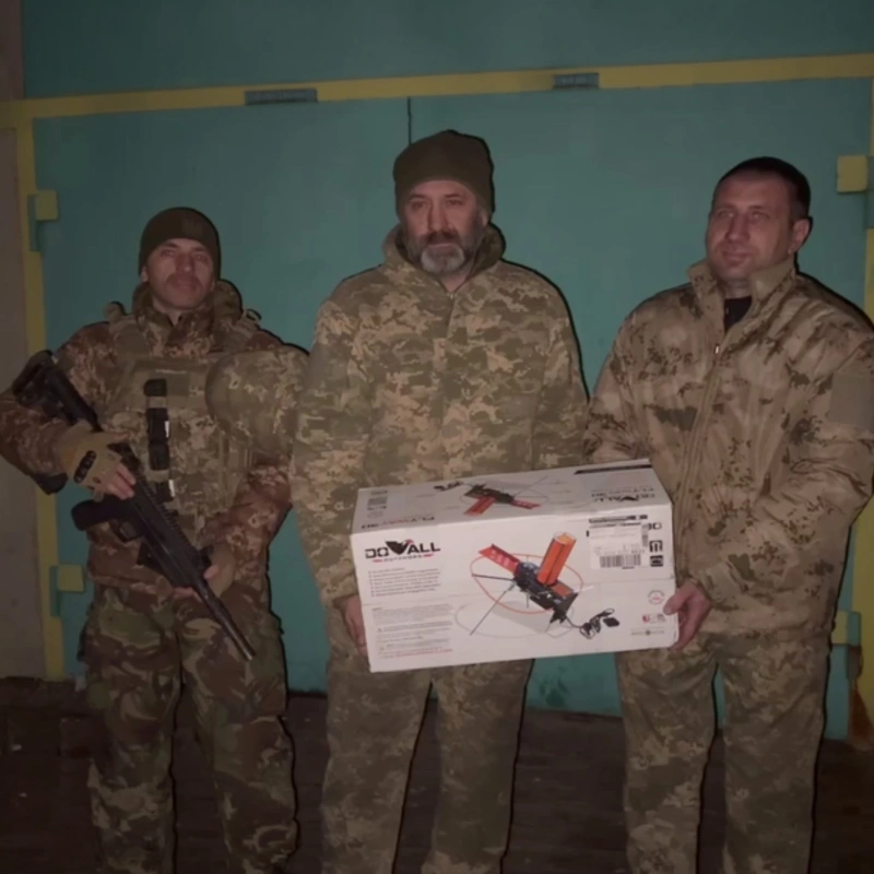 Фото до проекту Метальна машина для 413-го окремого полку безпілотних систем «Рейд» 2