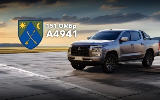 See photo All-wheel drive pickup truck for the 151st separate mechanized brigade