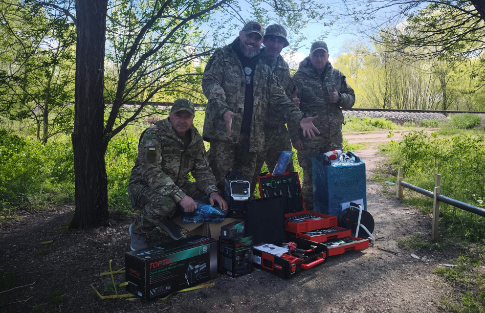 Дивитись фото Підсилення 59 ОШБр БпС — звіт про передачу обладнання