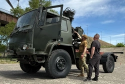 Ще більше фото Техніка для фронту — передано DAF Leyland 4x4 з маніпулятором для 3-ї ОШБр