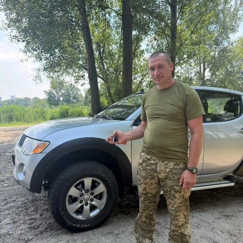 More photos Two four-wheel drive pickups for the 501st Separate Marine Battalion