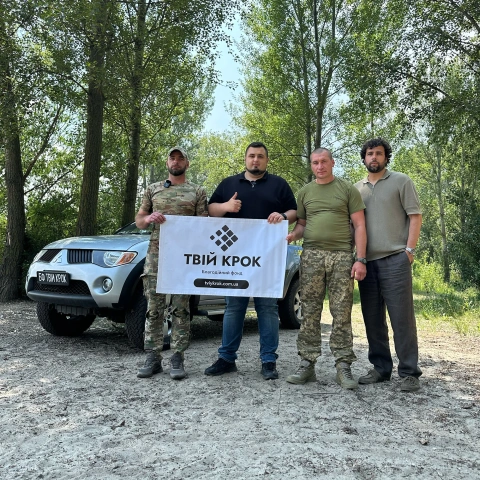 More photos Two four-wheel drive pickups for the 501st Separate Marine Battalion