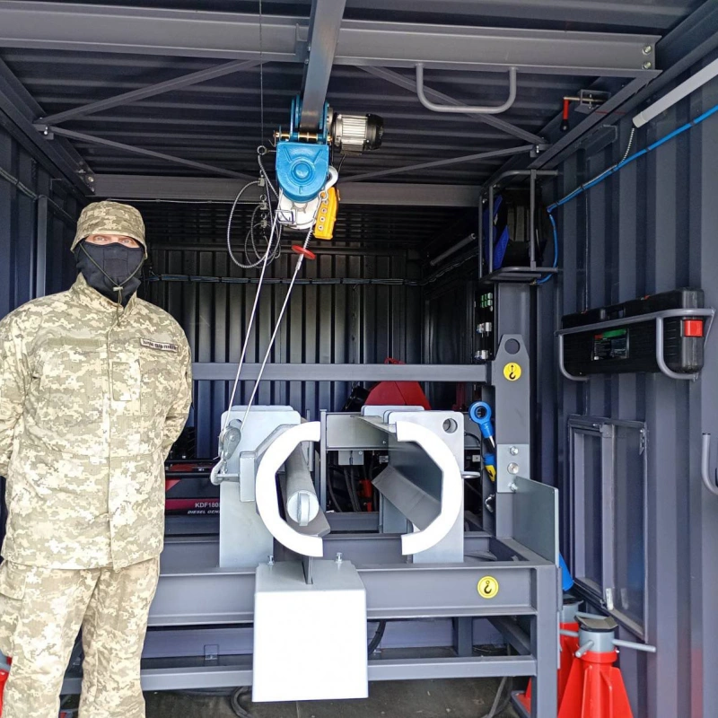 Фото до проекту Ремонтні майстерні та шафи для заряджання АКБ для Головного управління розвідки 5