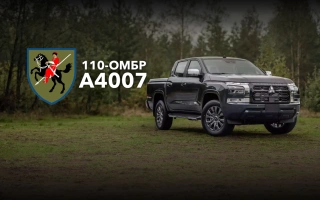 See photo All-wheel drive pickup truck for the 110th separate mechanized brigade