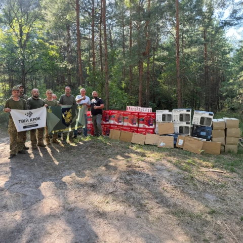 More photos Starlink systems, generators, charging stations and batteries for the 92nd Ivan Sirko Light Infantry Brigade