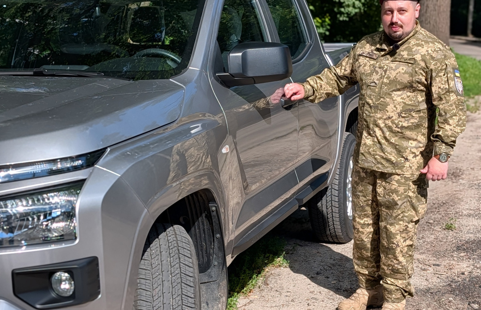 Дивитись фото Передано новий Mitsubishi L200 для військовослужбовців 77-ої окремої аеромобільної бригади!