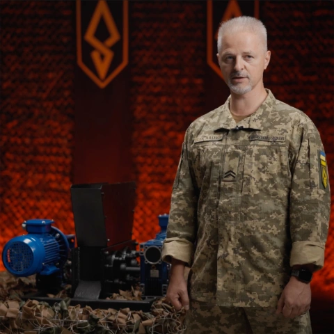 More photos Knife crusher for the 429th separate brigade of unmanned systems "ACHILLES"