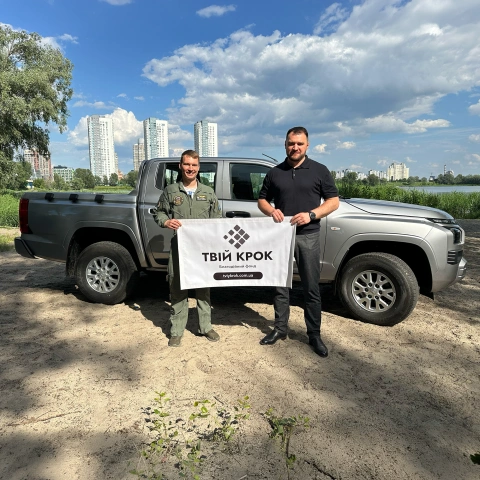 More photos Pickup truck for the needs of servicemen of the 39th Tactical Aviation Brigade