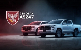 See photo Два повнопривідні пікапи для 238-го окремого батальйону авіаційних комплексів «Чорний Сокіл»